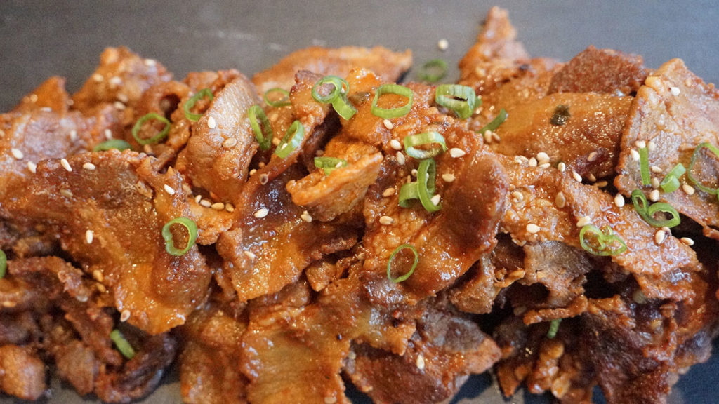 Spicy Korean Pork Belly – Flavour Kitchen